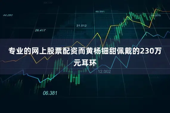 专业的网上股票配资而黄杨钿甜佩戴的230万元耳环